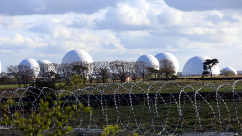 Menwith Hill Radomes in May 2016