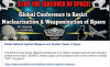 Global Conference to Resist Nuclearisation and Weaponisation of Space.